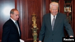 Putin və Yeltsin