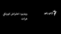 "الله اکبر، تحصيل زموږ حق دی"؛ هرات کې د خلکو د نن شپې شعارونه
