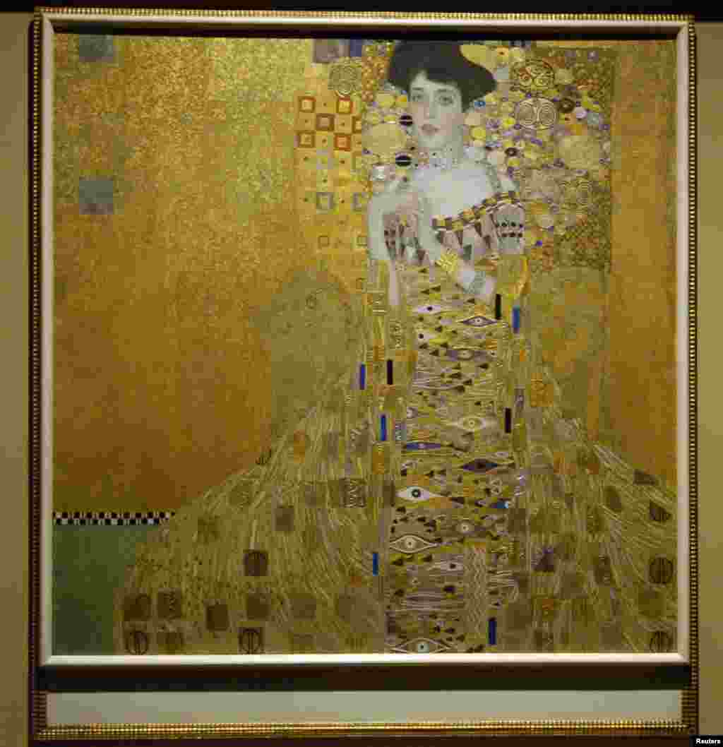 Avstriya rəssamı Gustav Klimt-in 1907-ci ildə &ccedil;əkdiyi bu rəsm 2006-cı ildə 135 milyon dollara satılıb. 