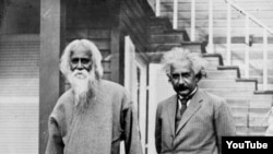 Albert Einstein və Rabindranath Tagore