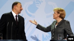 İlham Əliyev və Almaniya kansleri Angela Merkel, 4 fevral 2010