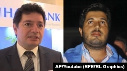 Reza Zarrab (sağda) və Mehmet Hakan Atilla 