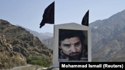 پنجشېر کې د احمد شاه مسعود انځور