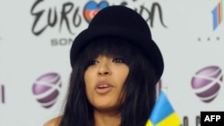 Loreen после второго полуфинала Eurovision, 24May2012